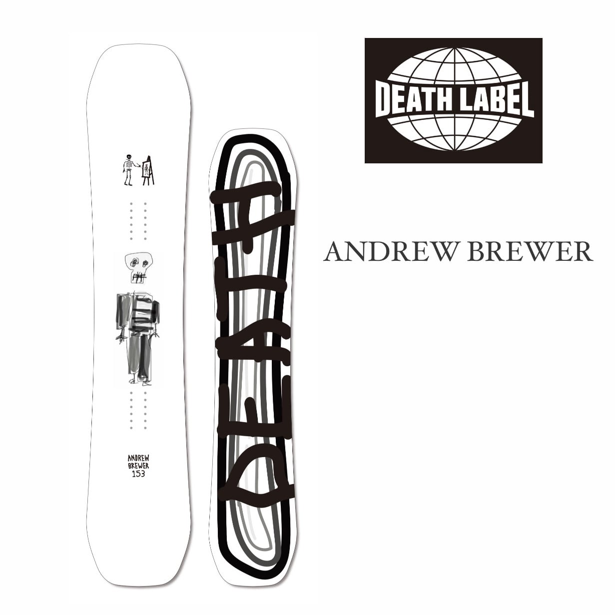 【DEATH LABEL】ANDREW BREWERの製品画像